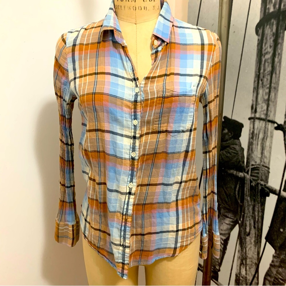 J CREW | plaid shirt